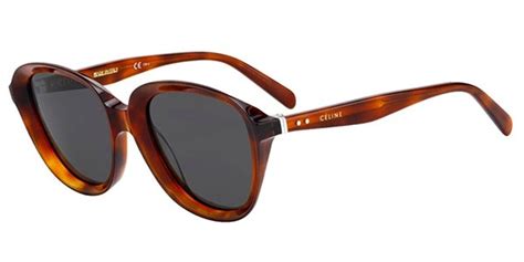 Celine CL41449/S 086/IR Sunglasses Tortoiseshell